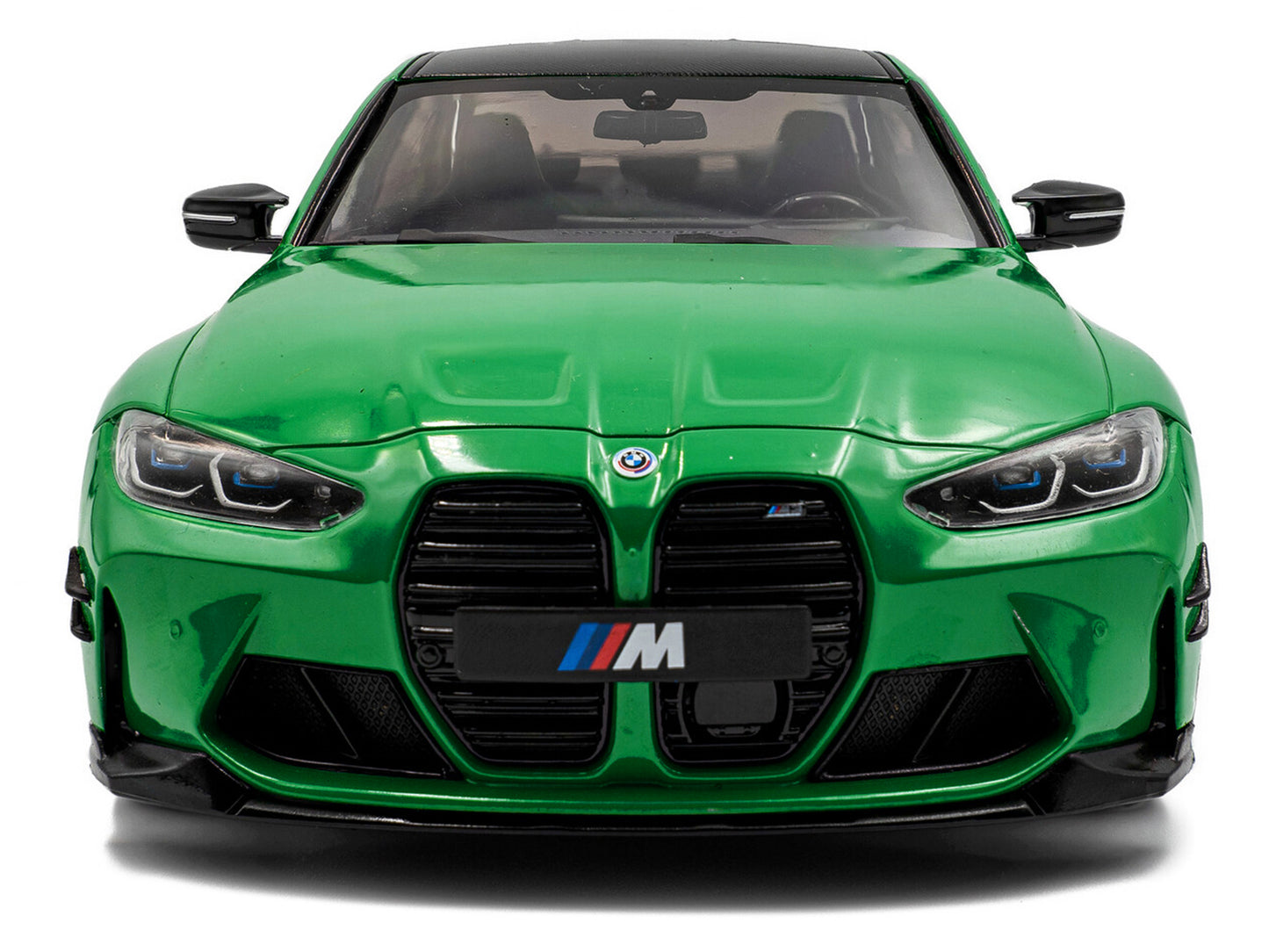 Solido 1:18 2024 BMW M3 Competition Signal Green with Carbon Roof