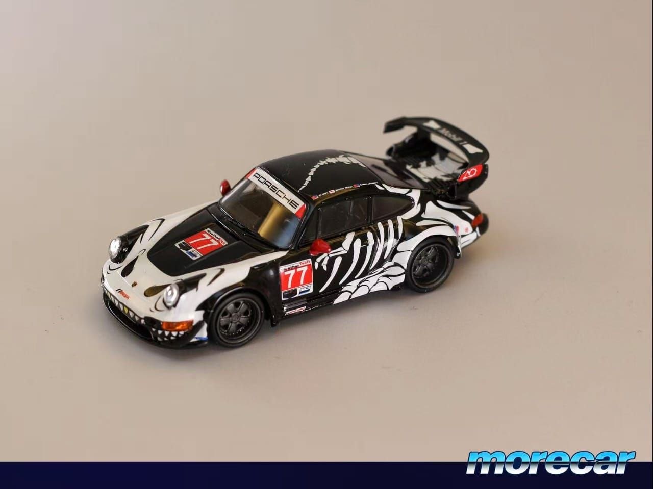 MoreCar 1:64 RWB Porsche Skeleton Dinosaur Livery
