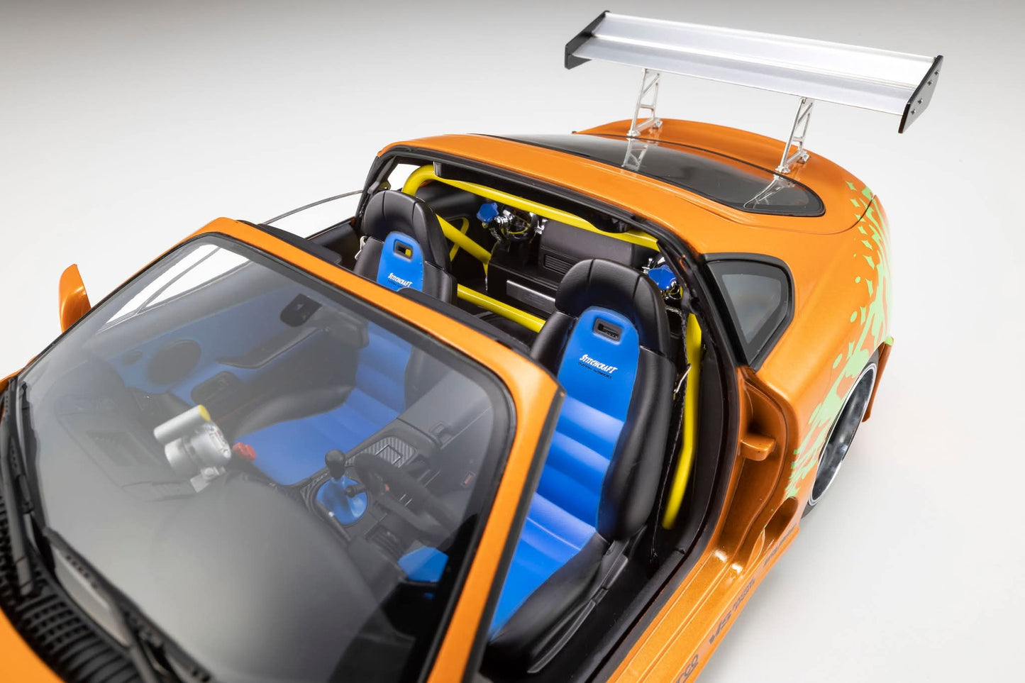 Kyosho 1:18 Toyota Supra Turbo *Fast & Furious* Orange Pearl