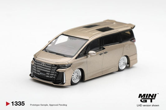 Mini GT 1:64 Toyota Vellfire 40 KUHL Gold Metallic #1335