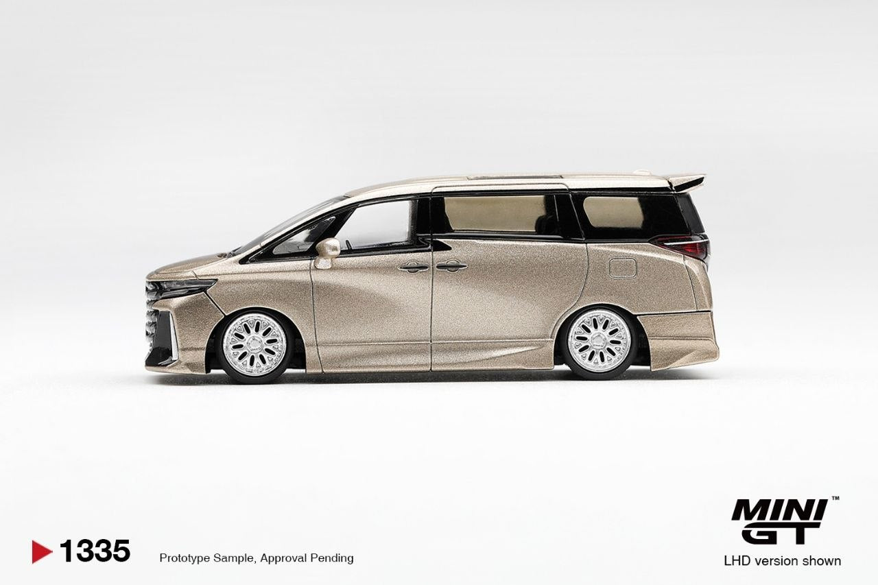 Mini GT 1:64 Toyota Vellfire 40 KUHL Gold Metallic #1335