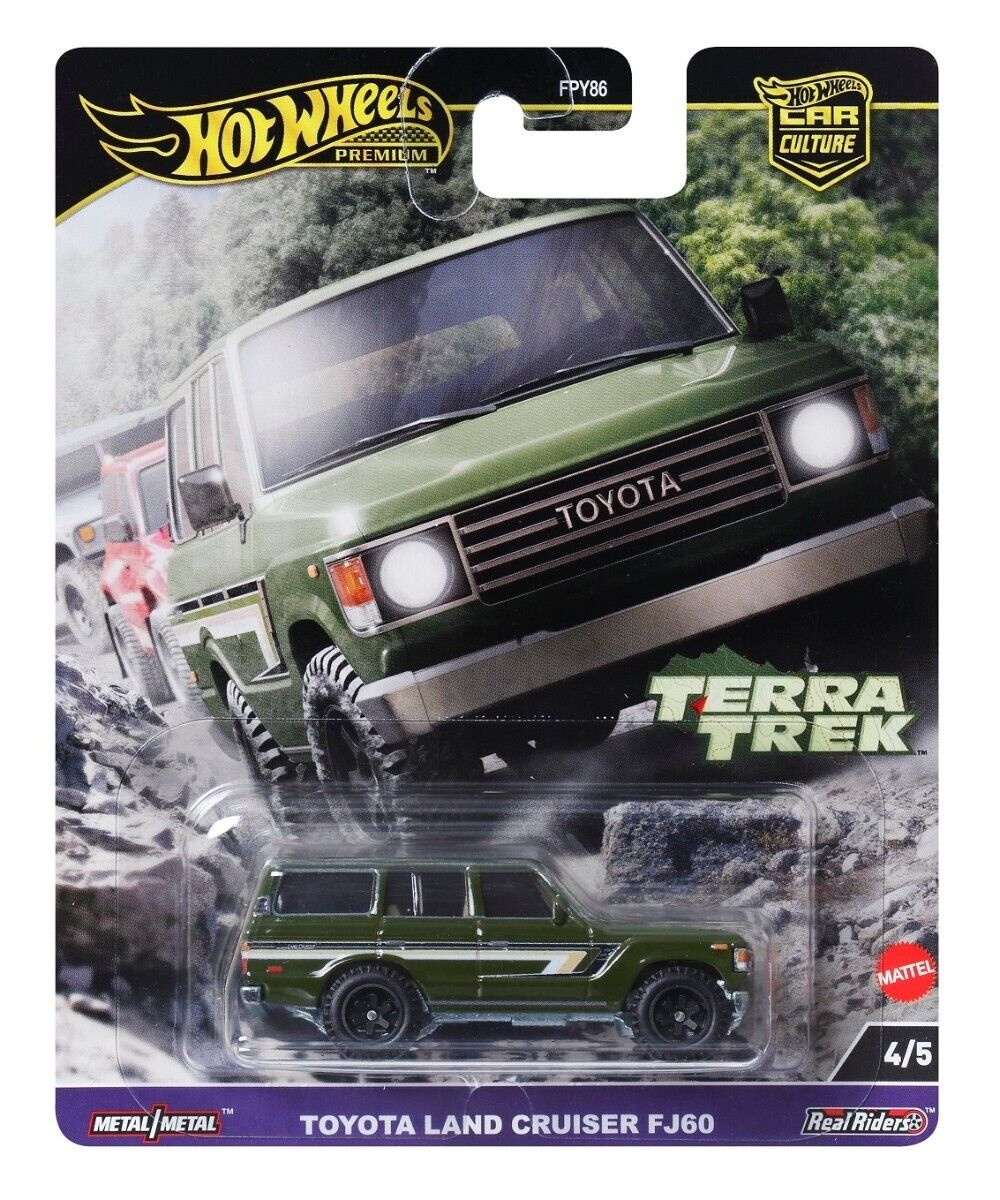Hot Wheels 1:64 2024 Car Culture Terra Trek Toyota Land Cruiser Premium