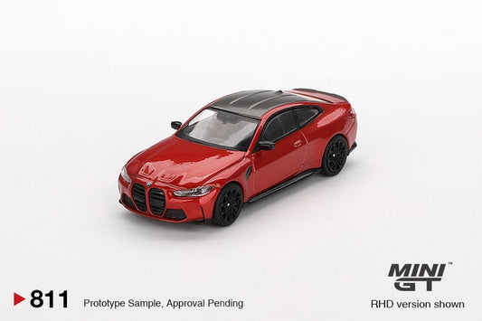 Mini GT BMW M4 Competition (G82) Sakhir Orange RHD 1:64