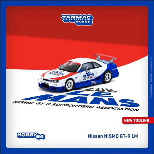 Tarmac Works Nissan NISMO GT-R LM Test Car 1:64