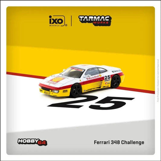 Tarmac Works Ferrari 348 Challenge Italian GT 1994 Oscar Larrauri 1:64