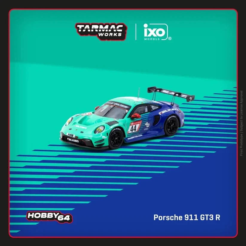 Tarmac Works Porsche 911 GT3 R Nürburgring 24h 2023 Falken 1:64