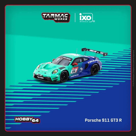 Tarmac Works Porsche 911 GT3 R Nürburgring 24h 2023 Falken 1:64