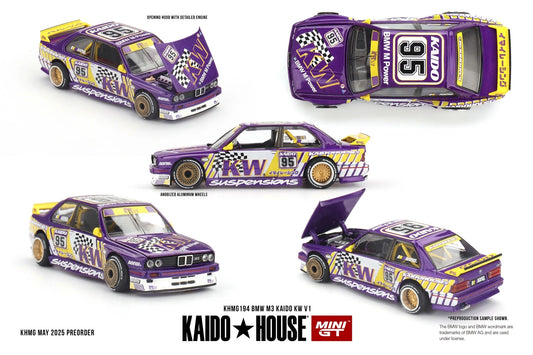 Mini GT x Kaido House 1:64 BMW E30 M3 Kaido KW V1 #194
