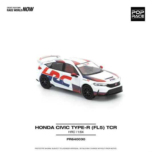 Pop Race 1:64 Honda Civic Type-R (FL5) TCR-HRC PR640030