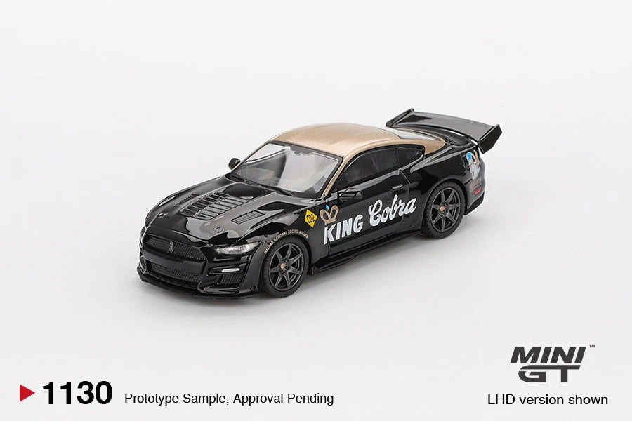 Mini GT 1:64 Shelby GT500 Dragon Snake Concept Black/Gold LHD #1130