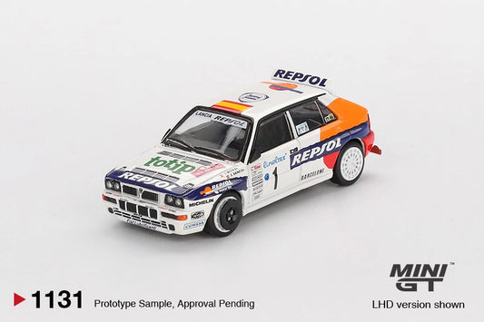 Mini GT 1:64 Lancia Delta HF Integrale Evoluzione #1 1993 Rallye M #1131
