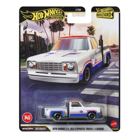 Hot Wheels 1:64 2026 Boulevard 1978 Dodge Li’l Red Express Truck #145