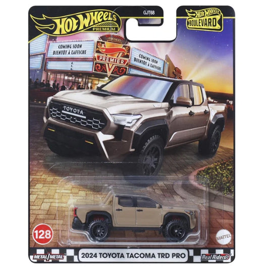 Hot Wheels 1:64 Boulevard 2024 Toyota Tacoma TRD PRO #128