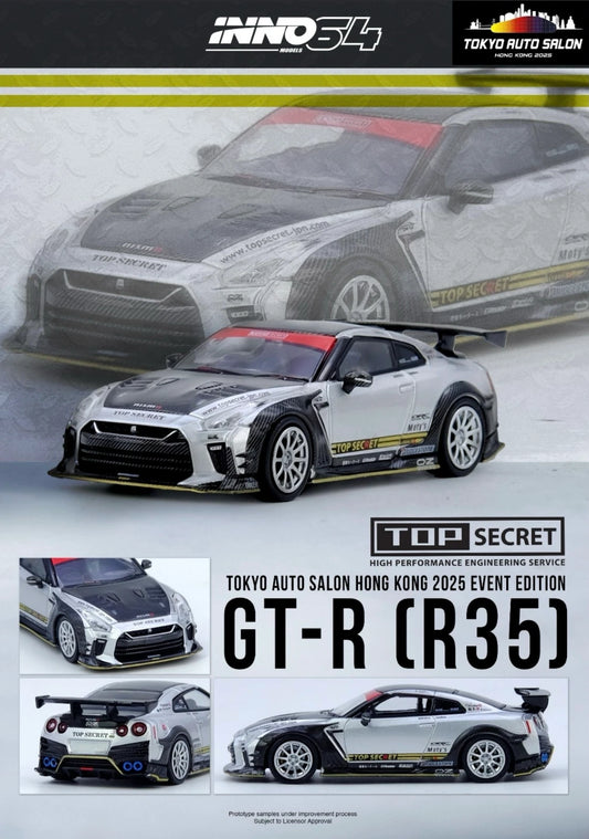 Inno64 2025 Top Secret GT-R R35 Tokyo Auto Salon Hong Kong