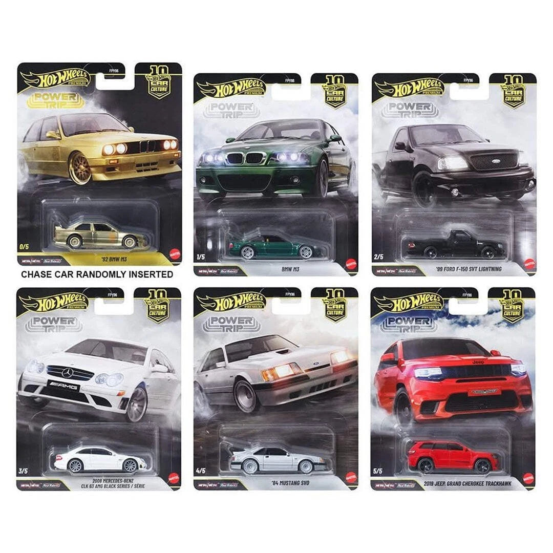 Hot Wheels 1:64 2026 Power Trip Factory Sealed Case x10 Cars