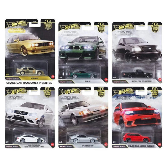 Hot Wheels 1:64 2026 Power Trip Factory Sealed Case x10 Cars