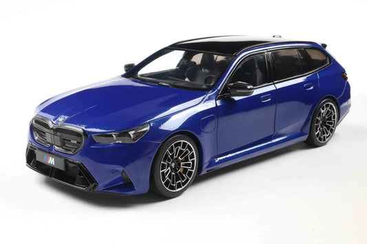 Solido 1:18 BMW M5 Touring Marina Bay Blue Metallic 2024 *Damaged Box*