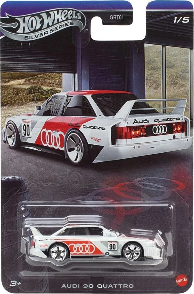 Hot Wheels 1:64 Silver Series Audi 90 quattro 1/5