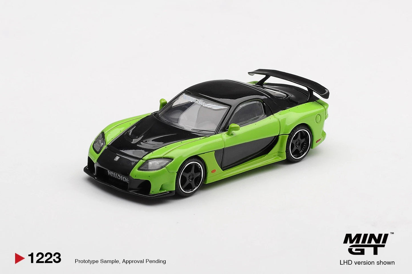 Mini GT 1:64 Mazda RX-7 Veilside Fortune 7 Green #1223