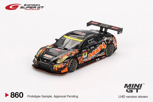 Mini GT 1:64 Nissan GT-R NISMO GT3 #10 PONOS GAINER GT-R 2023 SUPER GT SERIES