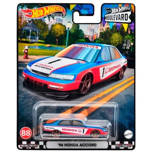 Hot Wheels Premium Boulevard '96 Honda Accord #88 1:64