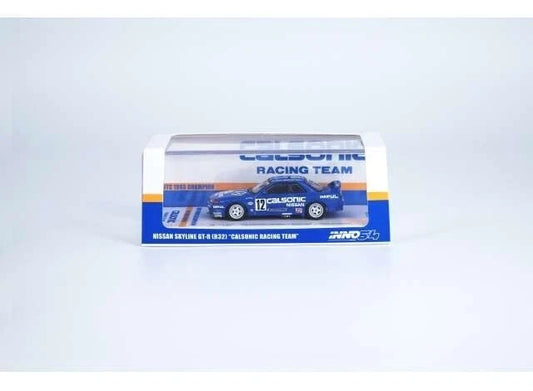 Inno64 1993 Nissan Skyline GTR R32 #12 *Calsonic* JTC, blue 1:64