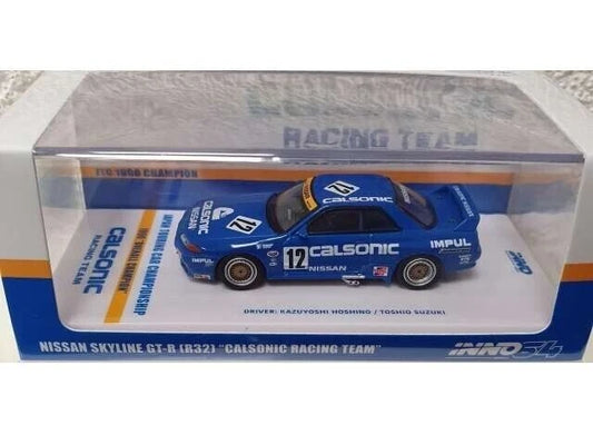 Inno64 1990 Nissan Skyline GTR R32 #12 *Calsonic* JTC Overall Champion 1:64